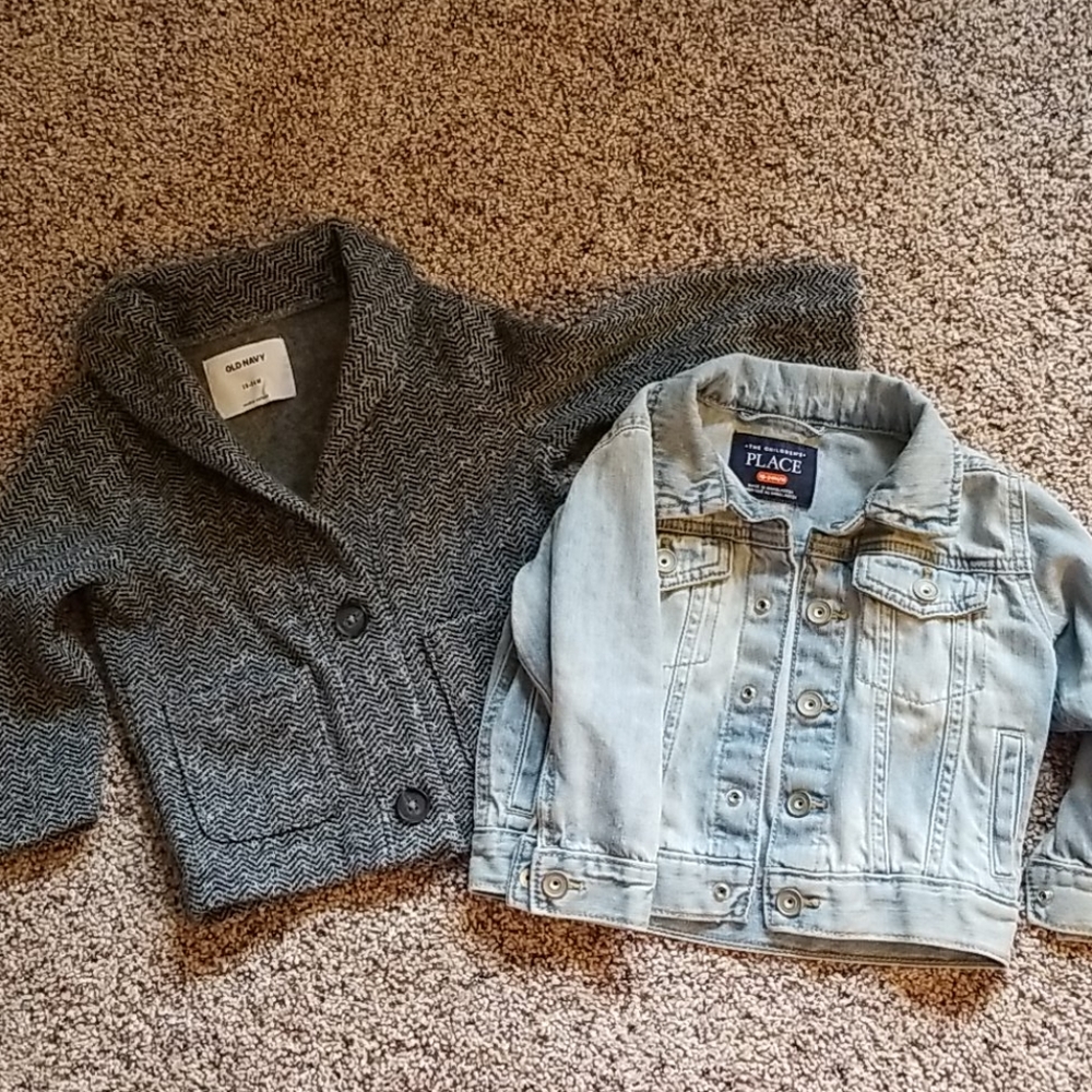 Toddler boy jackets/coats 18-24M